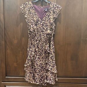 Tommy Hilfiger Leopard Print Mini Dress